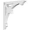 Ekena Millwork Sellek Architectural Grade PVC Bracket, 5/8"W X 6"D X 6"H BKTP01X06X06SK - alternate 1